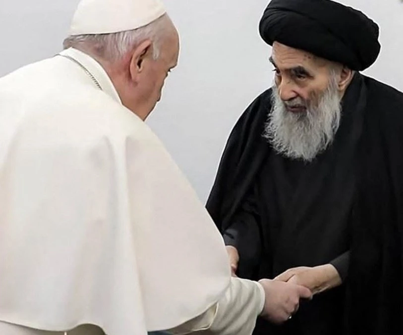 حزب الله ينوّه بزيارة البابا للعراق.. ويؤيد كامل موقف السيد السيستاني حزب الله ينوّه بزيارة البابا للعراق.. ويؤيد كامل موقف السيد السيستاني