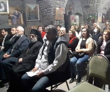 شعراء يحيون "يوم الشعر الفصيح" في حمص القديمة شعراء يحيون "يوم الشعر الفصيح" في حمص القديمة