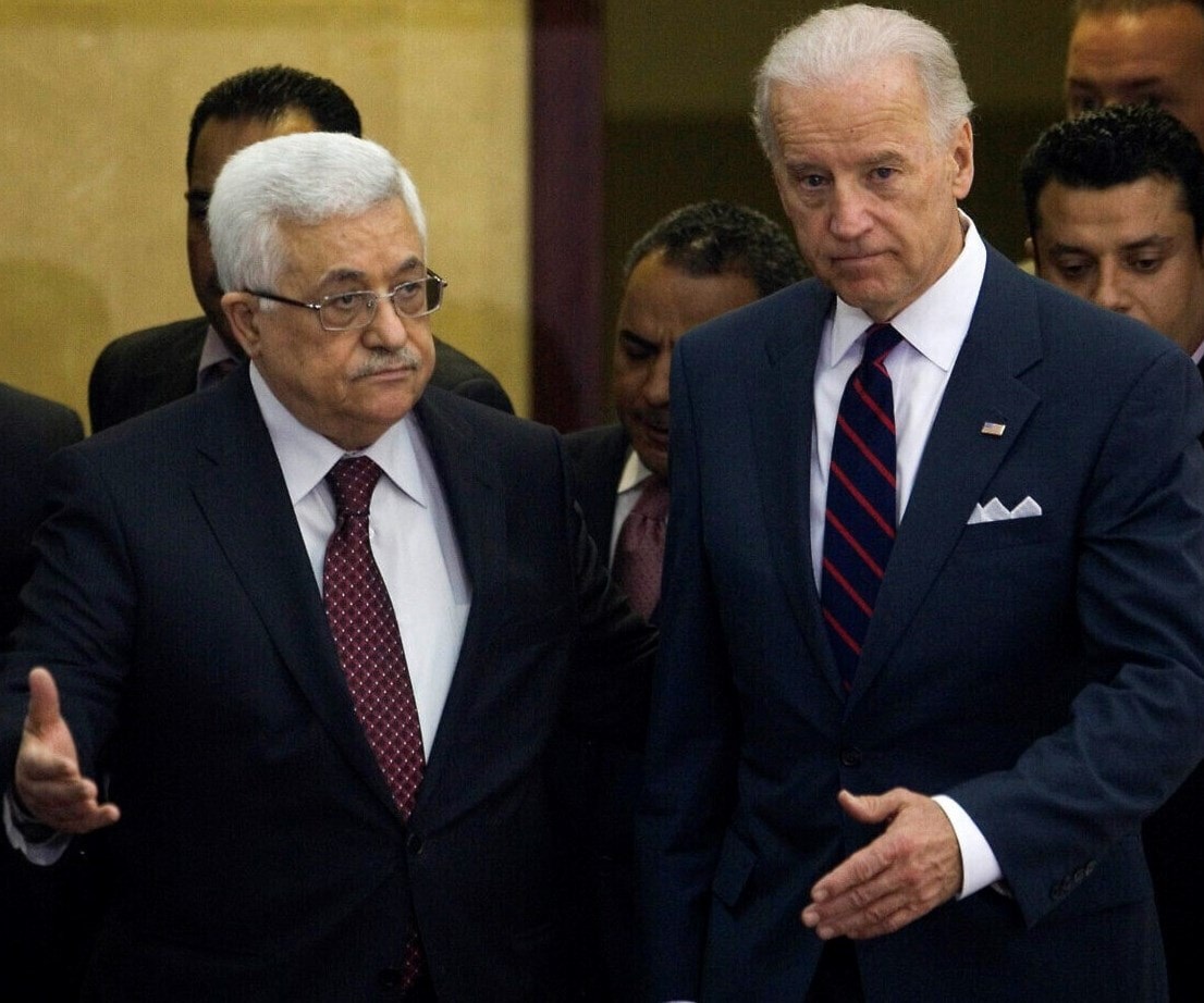 بايدن والرئيس الفلسطيني محمود عباس (أرشيف) بايدن والرئيس الفلسطيني محمود عباس (أرشيف)