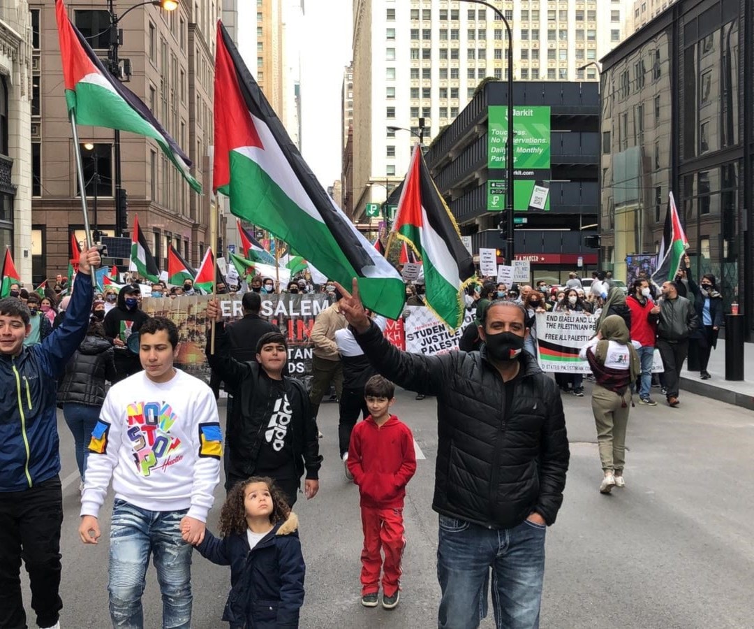 شيكاغو تتضامن مع المرابطين في القدس شيكاغو تتضامن مع المرابطين في القدس
