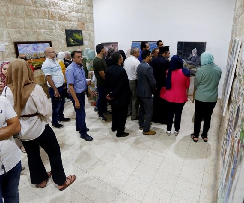 "الوطن بعيون فنان" في البيرة "الوطن بعيون فنان" في البيرة