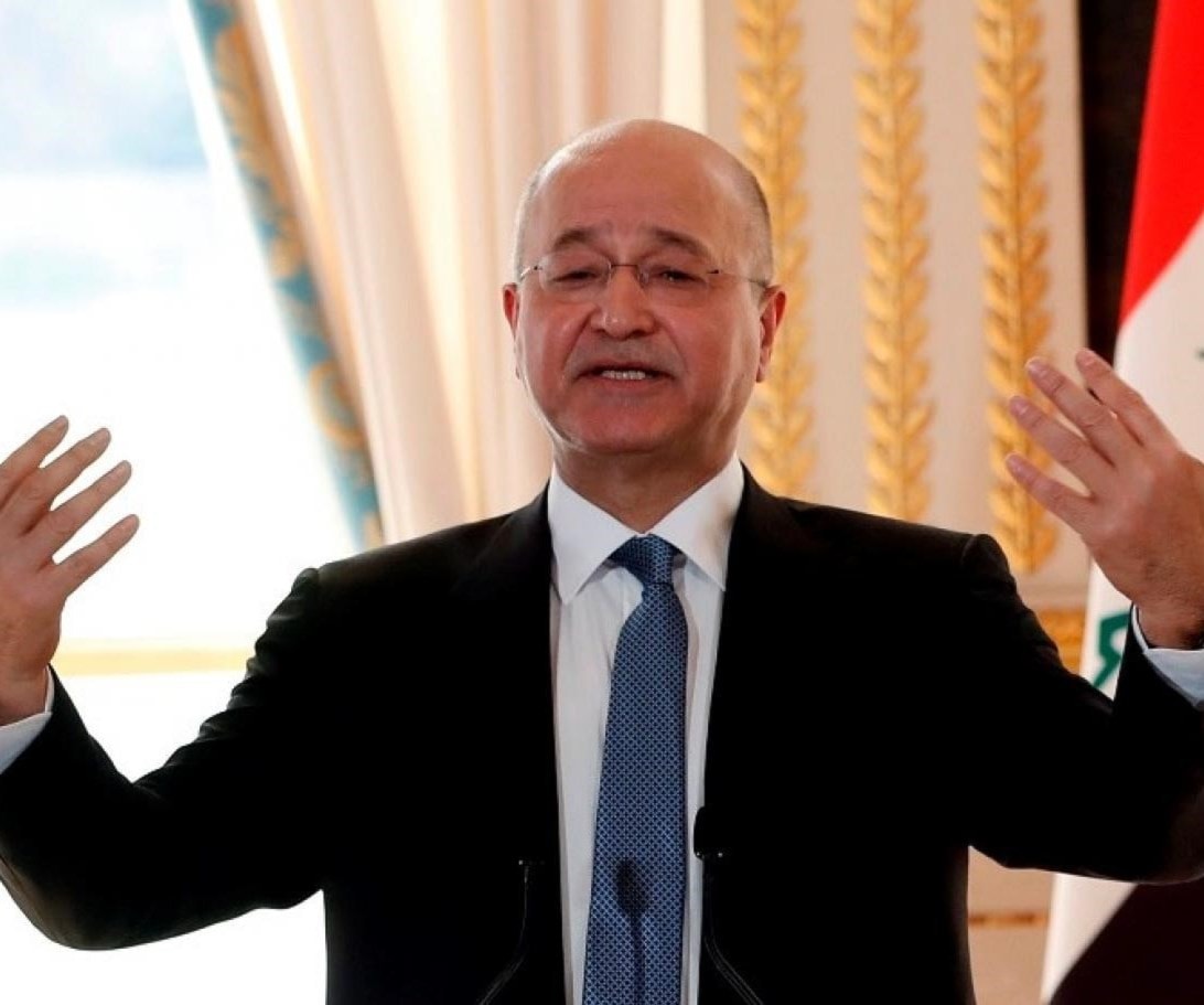 الرئيس العراقيّ برهم صالح الرئيس العراقيّ برهم صالح