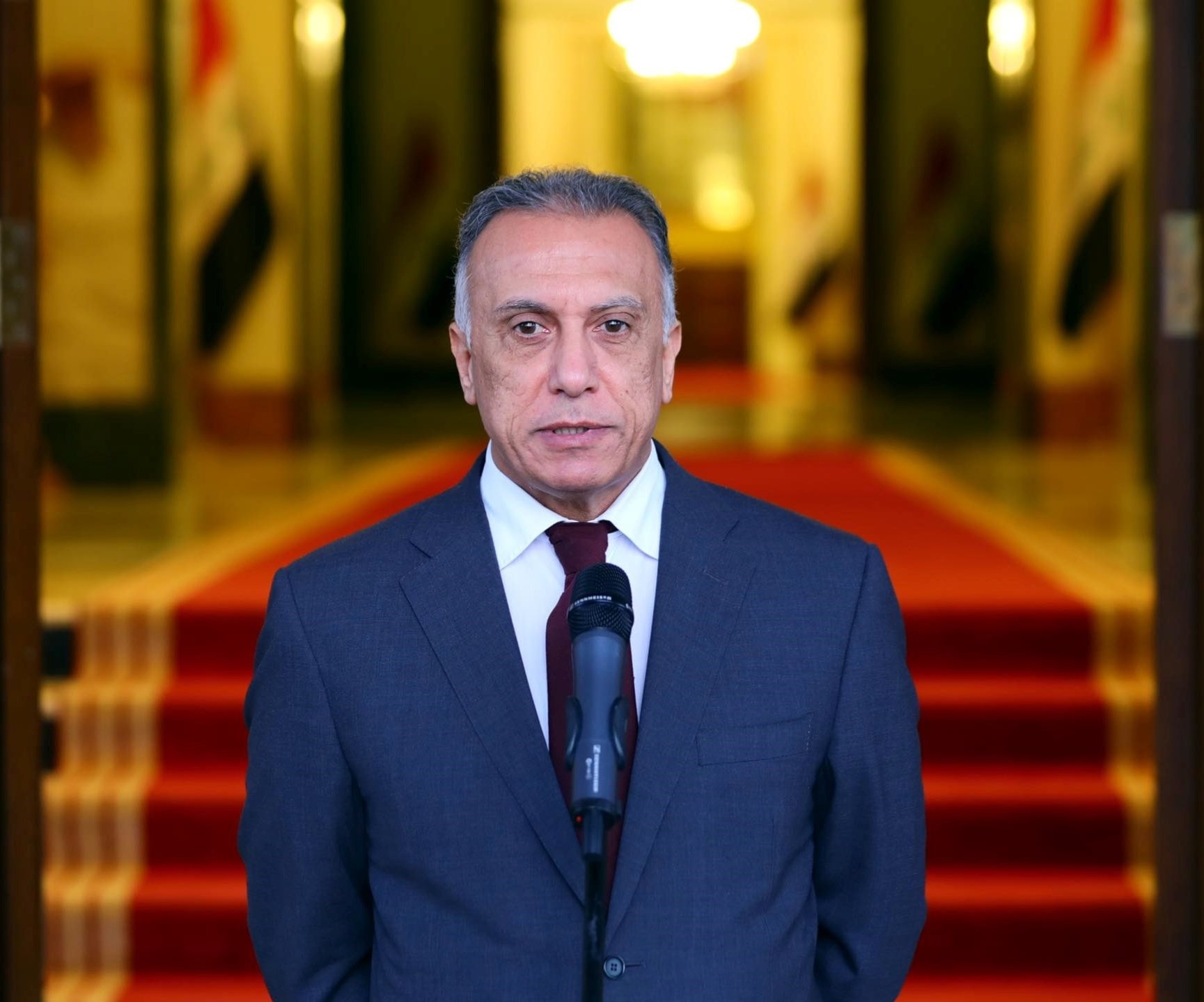 رئيس الوزراء العراقي مصطفى الكاظمي رئيس الوزراء العراقي مصطفى الكاظمي