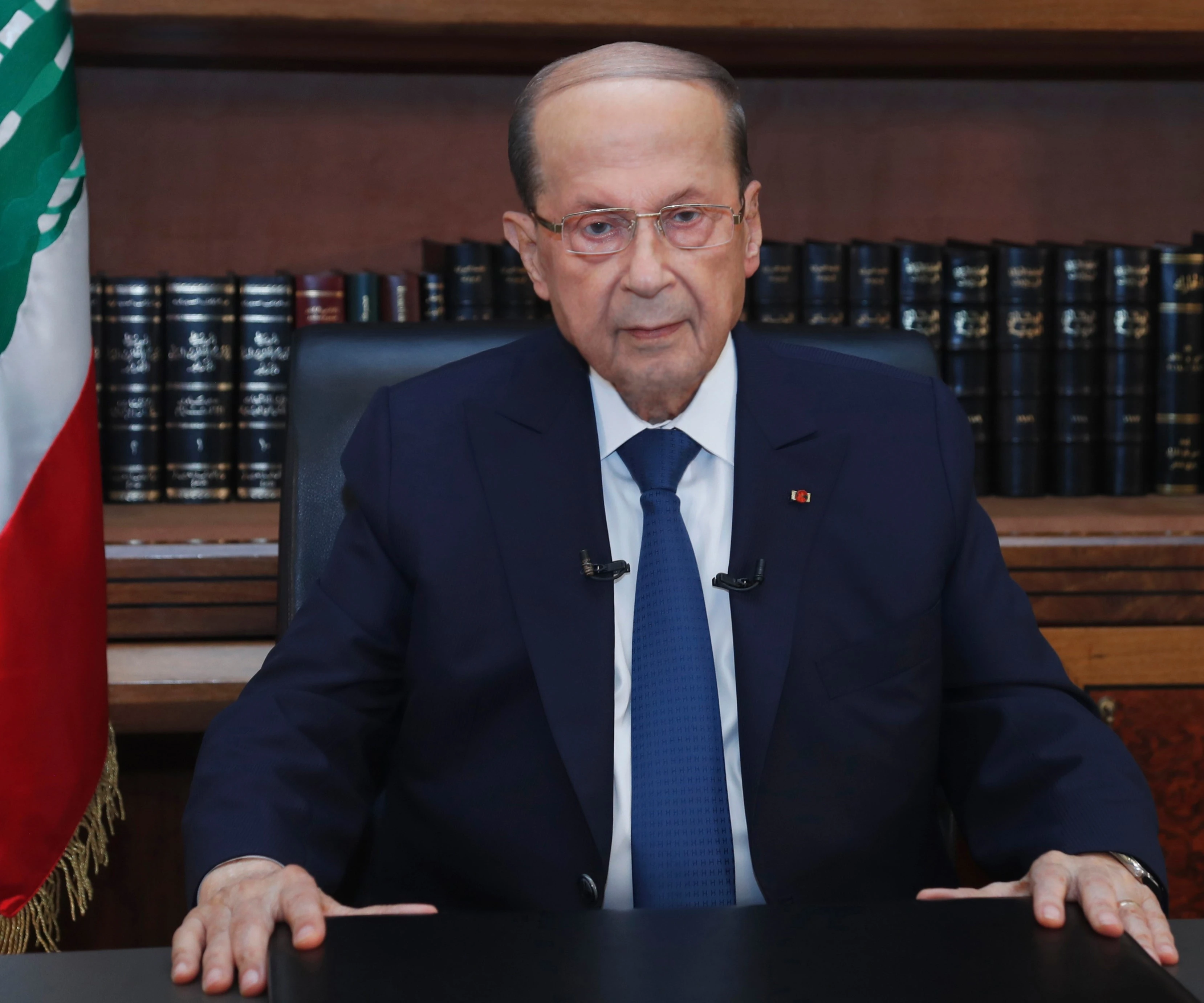 الرئيس اللبناني ميشال عون يوجه رسالة إلى اللبنانيين عشية ذكرى انفجار مرفأ بيروت الرئيس اللبناني ميشال عون يوجه رسالة إلى اللبنانيين عشية ذكرى انفجار مرفأ بيروت
