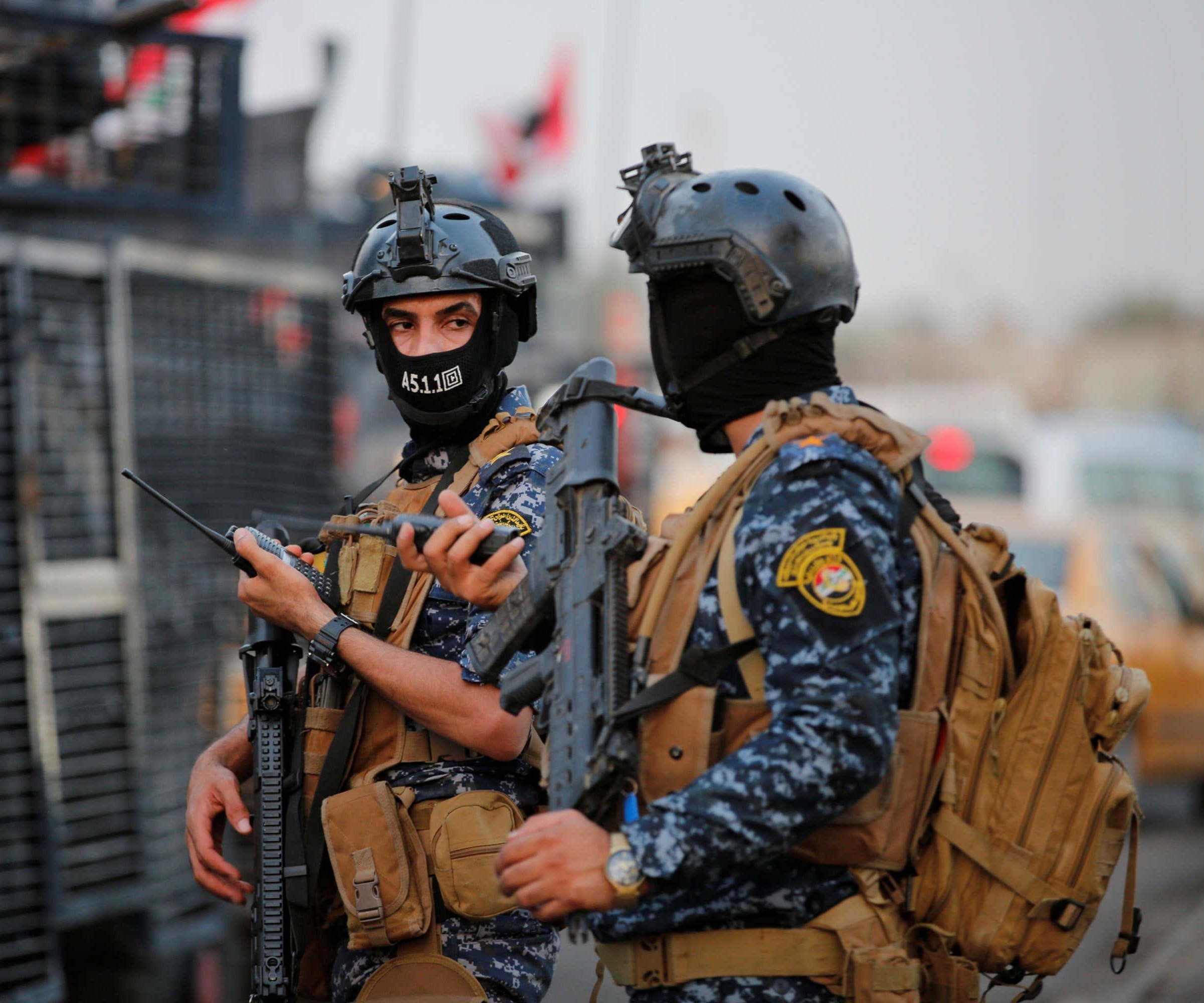 إلقاء القبض على الإرهابين تمّ بناءً على معلومات شعبة الاستخبارات في وزارة الدفاع مع القوات البرية إلقاء القبض على الإرهابين تمّ بناءً على معلومات شعبة الاستخبارات في وزارة الدفاع مع القوات البرية