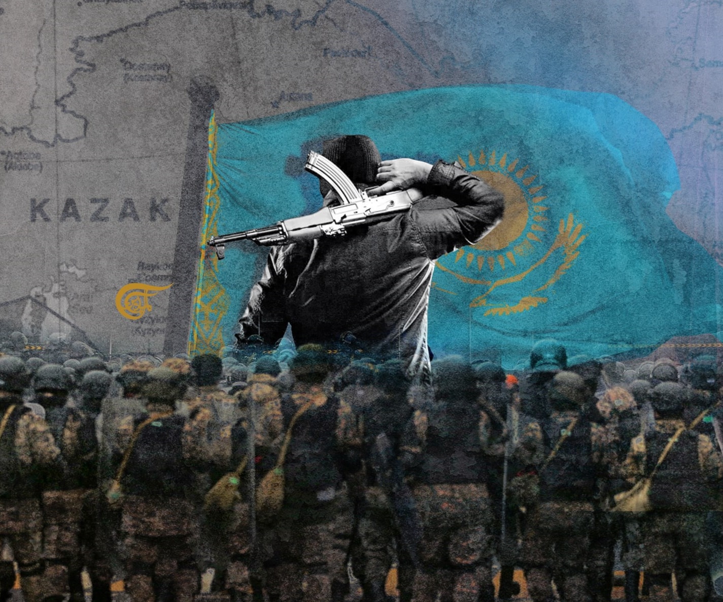 لم يكن أحد يتوقّع أن تأتي الضربة في كازاخستان. لم يكن أحد يتوقّع أن تأتي الضربة في كازاخستان.