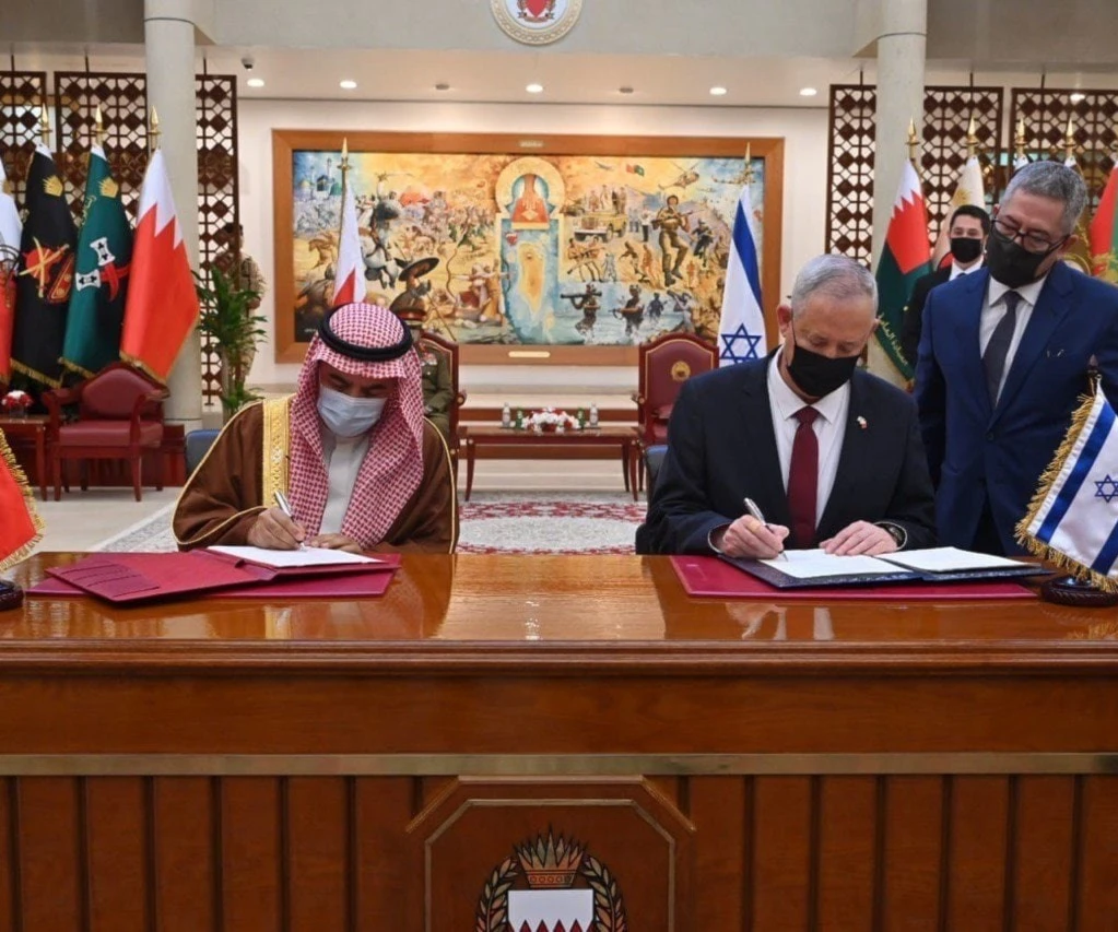 زيارة غانتس للبحرين والقيادة العسكرية الموحّدة لدول الخليج زيارة غانتس للبحرين والقيادة العسكرية الموحّدة لدول الخليج
