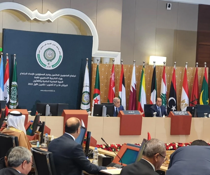 خلال انعقاد القمة العربية - الجزائر خلال انعقاد القمة العربية - الجزائر