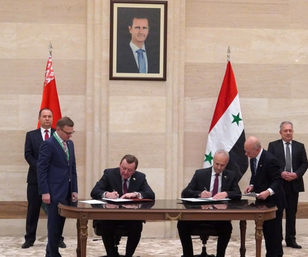 سوريا وبيلاروسيا تبحثان التعاون في المجال الاقتصادي وقطاع الطاقة سوريا وبيلاروسيا تبحثان التعاون في المجال الاقتصادي وقطاع الطاقة