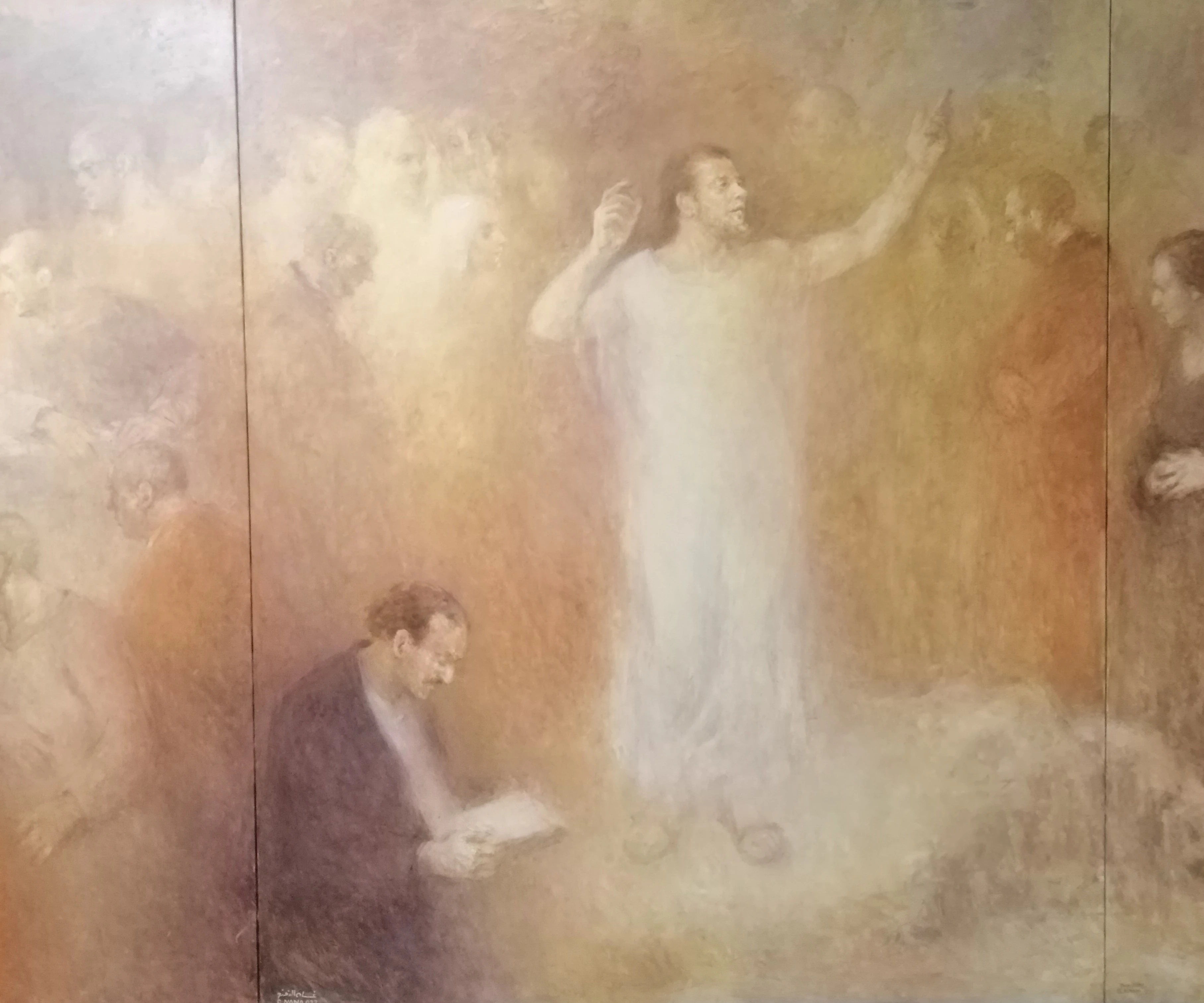 غسان النعنع يرسم "عيسى ابن الإنسان" غسان النعنع يرسم "عيسى ابن الإنسان"