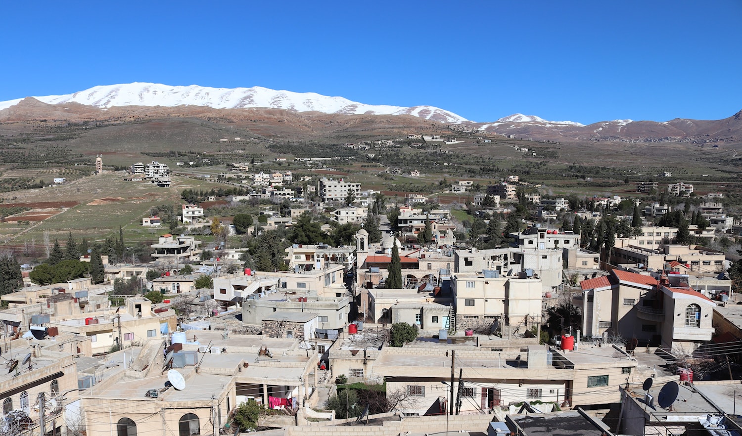 حينة م دل لة جبل الشيخ الميادين