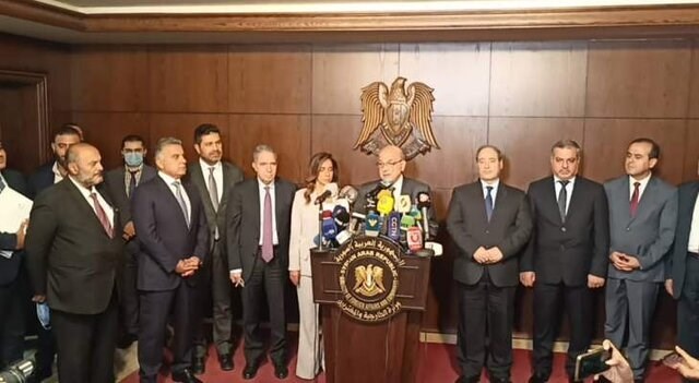  A delegation from Lebanon’s caretaker government arrived in Damascus in a bid to beef up bilateral relations.