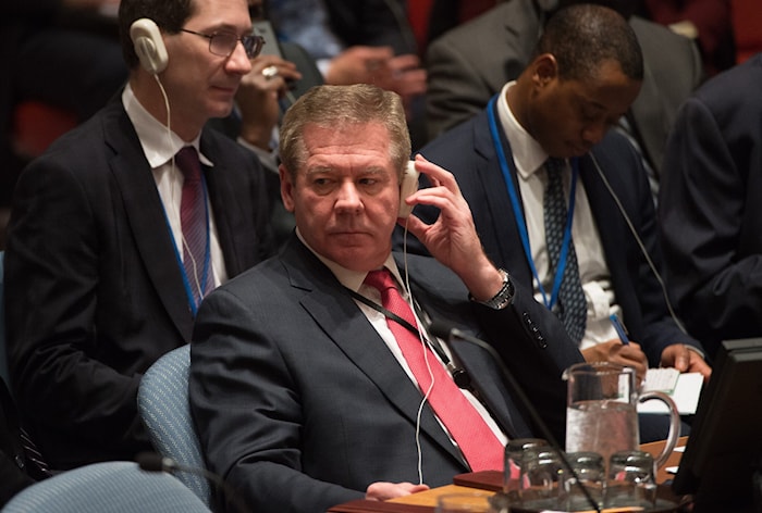 السفير الروسي في الأمم المتحدة ومجلس حقوق الانسان غينادي غاتيلوف